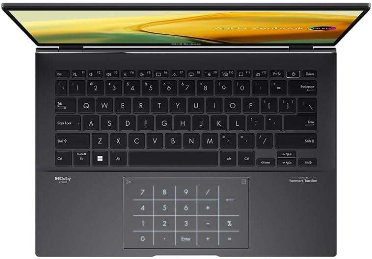 ASUS Zenbook 14 AMD Ryzen 7 7730U 8GB LPDDR4X 512GB SSD 2.8K 90hz OLED WIN 11 Home 14 Inch Laptop