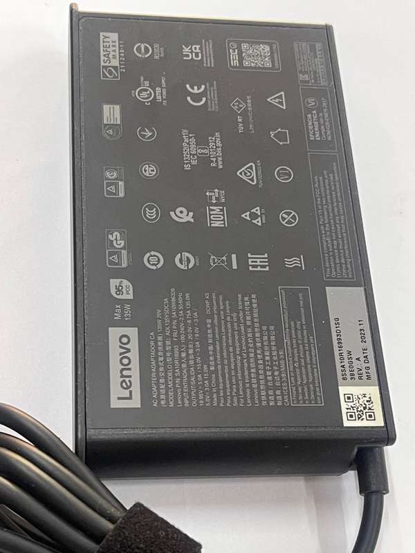 Original Lenovo 135w USB Type C Charger 20V 6.75A