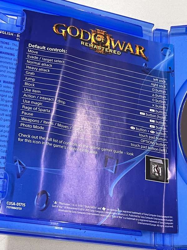 God Of War III Remastered (PS4)