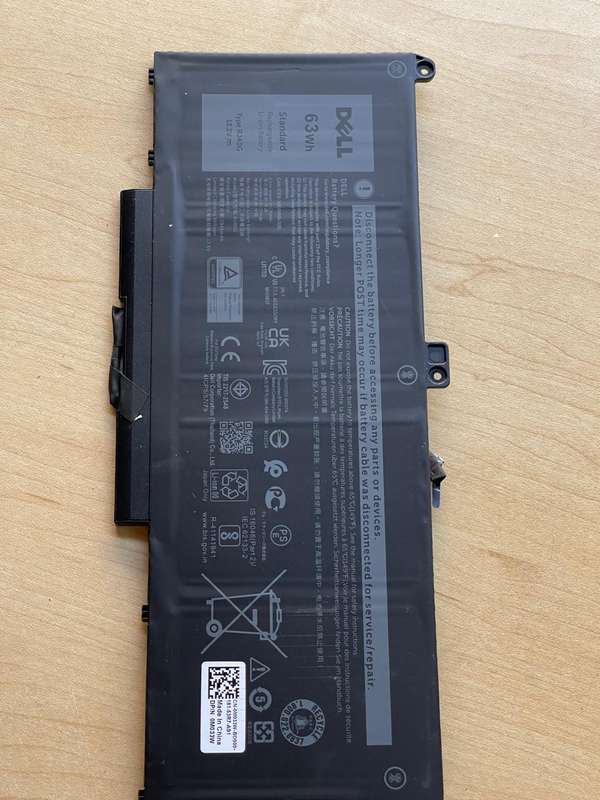 Dell Original Battery 4-cell 63Wh for Dell Latitude 5420 - Excellent