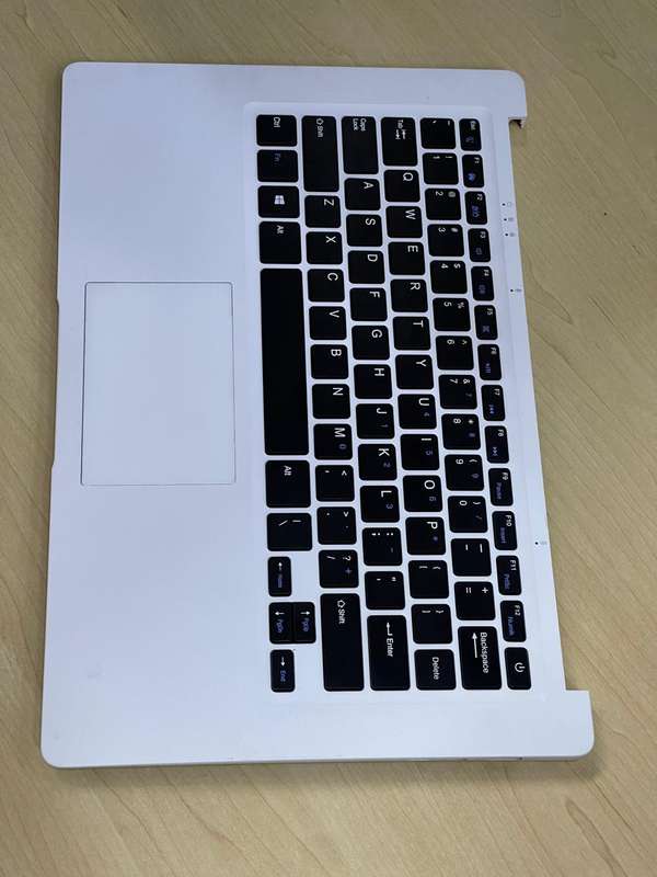 MECER Z140C PALMREST WITH KEYBOARD AND TOUCHPAD (WHITE)