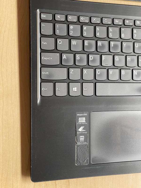 LENOVO IDEAPAD S145 PALMREST WITH KEYBOARD AND TOUCHPAD
