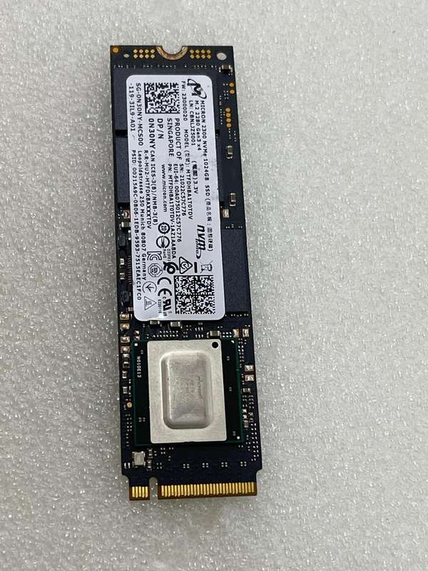 1024GB MICRON 2300 NVMe SSD M.2 2280  Gen3 x4
