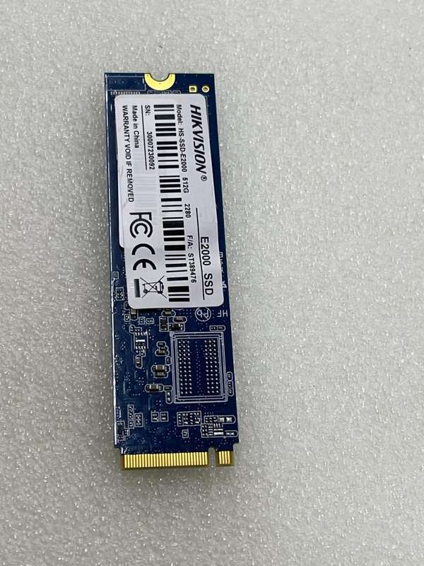 512GB HIKVISION E2000 NVMe SSD M.2 2280