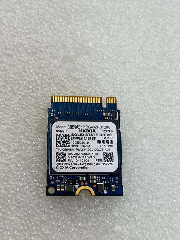 128GB KIOXIA NVMe SSD M.2 2230