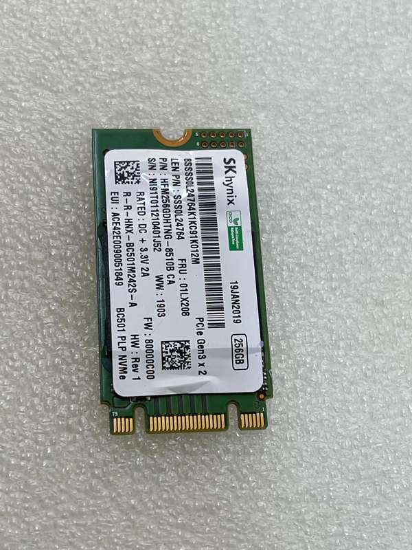 SK HYNIX BC501 PLP M.2 2260 PCIe Gen3 x4 NVMe 256GB SSD