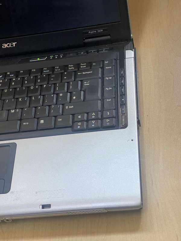 HP ASPIRE 5630 | INTEL CORE 2  CPU T5500 | 2GB RAM | 120GB HDD | 15.4" SCREEN | WIN10 PRO