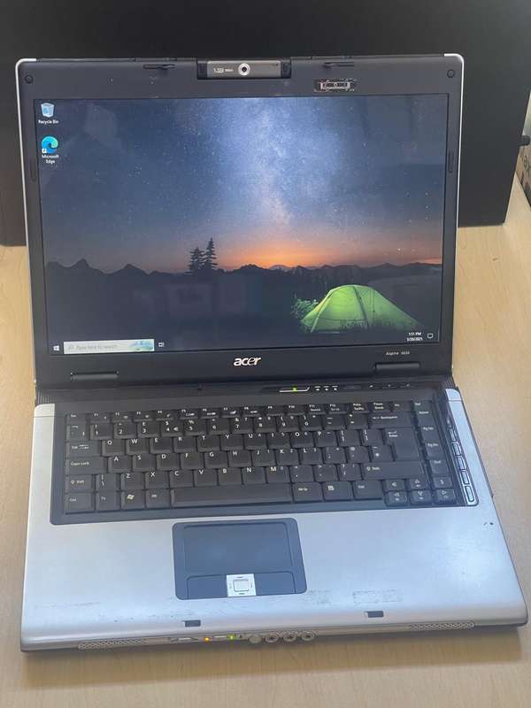 HP ASPIRE 5630 | INTEL CORE 2  CPU T5500 | 2GB RAM | 120GB HDD | 15.4" SCREEN | WIN10 PRO