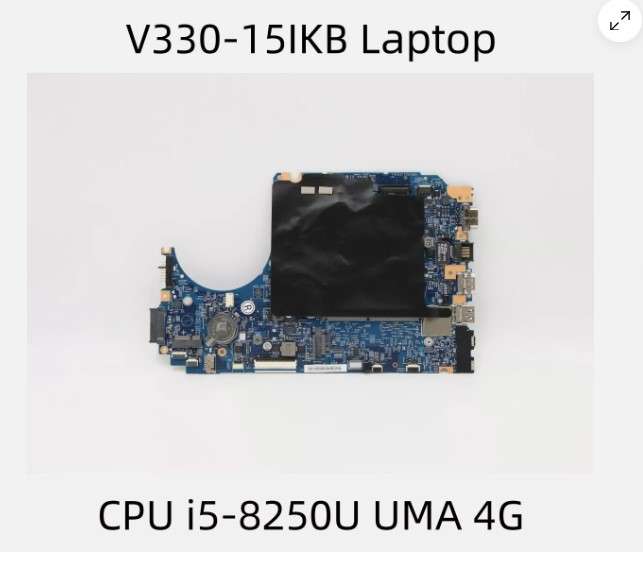 LENOVO IDEAPAD V330-15IKB MOTHERBOARD 4GB RAM ONBOARD (8th Gen Intel Core i5-8250)