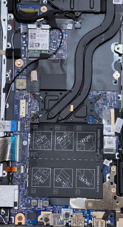 DELL VOSTRO 15 5510 MOTHERBOARD (11th Gen Intel Core i7-11390H)