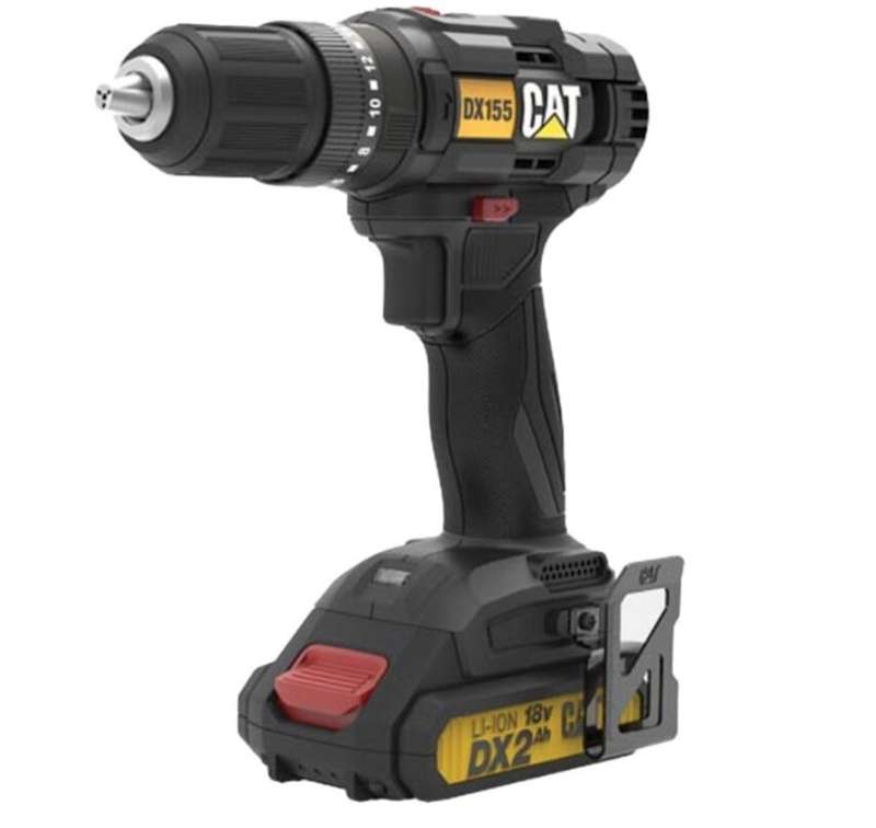 CAT Impact Drill Kit 18V, Li-Ion 2x2.0Ah, charger