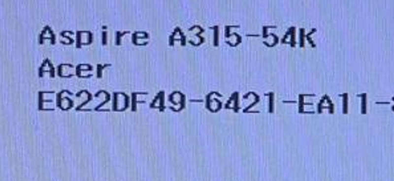 ACER ASPIRE A315-54K MOTHERBOARD EH7L1 LA-H782p |  INTEL CORE i5-6300U  (4GB ONBOARD RAM)