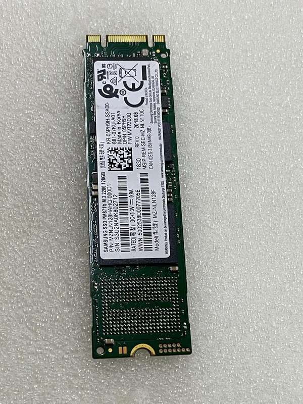 128GB SAMSUNG SSD PM871b M.2 2280 SATA