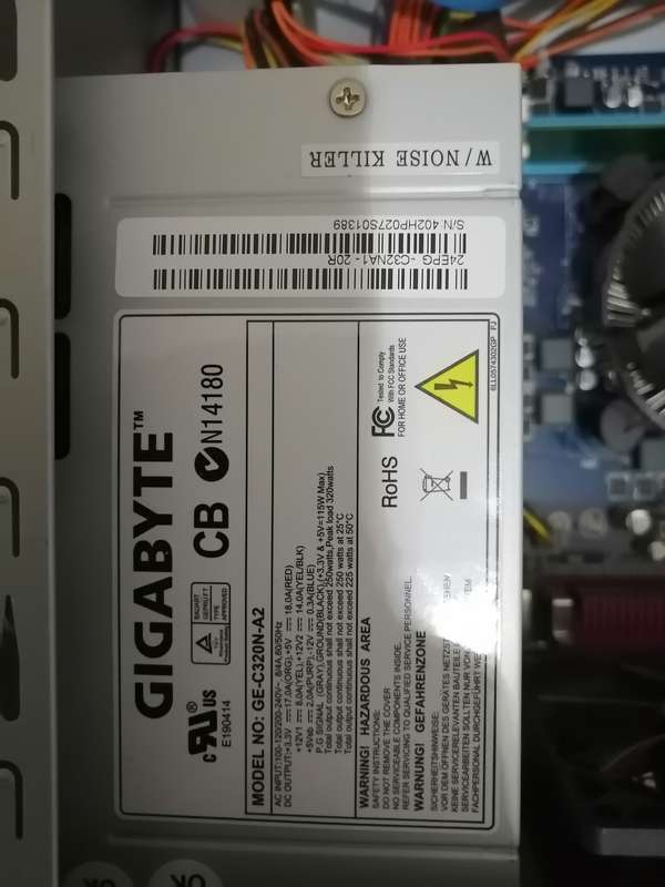 Gigabyte 250W Power Supply