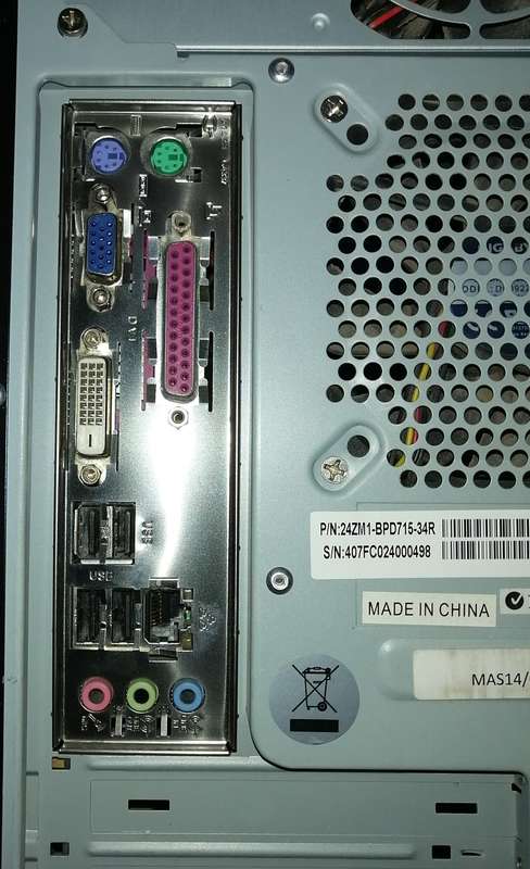 PC BOX , INTEL PENTIUM G2030 , 4GB DDR3 MEMORY , 500GB HDD