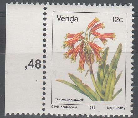 VENDA 1985: ADDITIONAL 12c VALUE MNH (SACC 112)