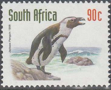 RSA 2000 REDRAWN 6th DEFINITIVE THREATENED FAUNA 90c MNH (SACC 1165)