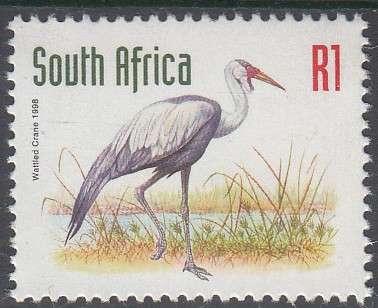 RSA 2000 REDRAWN 6th DEFINITIVE THREATENED FAUNA R1.00 MNH (SACC 1166)