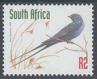 RSA 1999 REDRAWN 6th DEFINITIVE THREATENED FAUNA 10c MNH (SACC1157a)