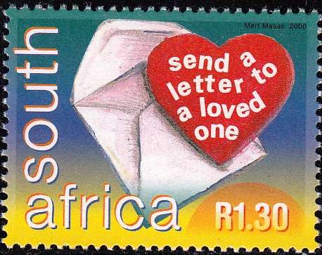 RSA 2000: WORLD POST DAY MNH (SACC 1289)