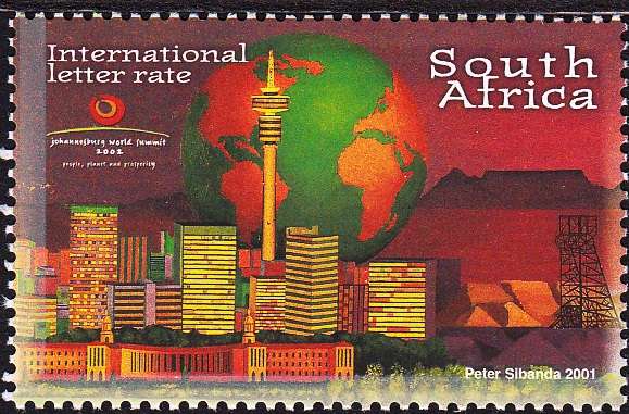 RSA 2002: WORLD SUMMIT FOR SUSTAINABLE DEVELOPMENT FULL SET MNH (SACC1478-1481)
