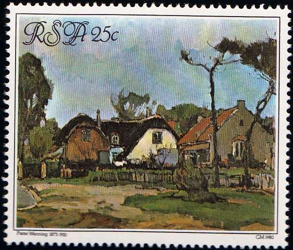 RSA 1980: TRIBUTE TO PETER WENNING SET MNH (SACC 478-479)