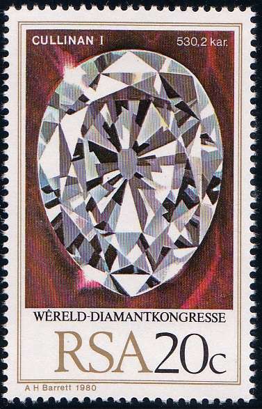 RSA 1988: WORLD DIAMOND CONGRESS SET MNH (SACC 481-482)