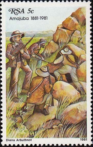 RSA 1981: CENTENARY OF BATTLE OF AMAJUBA SET MNH (SACC 492-3)