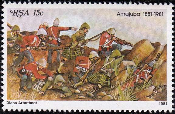 RSA 1981: CENTENARY OF BATTLE OF AMAJUBA SET MNH (SACC 492-3)