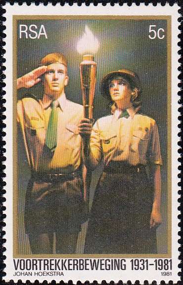 RSA 1981: 50th ANNIVERSARY OF VOORTREKKER MOVEMENT MNH (SACC 507)