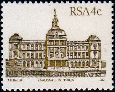RSA 1986: 4th DEFINITIVE ISSUE 4c MNH (SACC 518a)