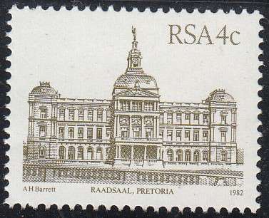 RSA 1986: 4th DEFINITIVE ISSUE 4c (19-3-1986) MNH (SACC 518a)
