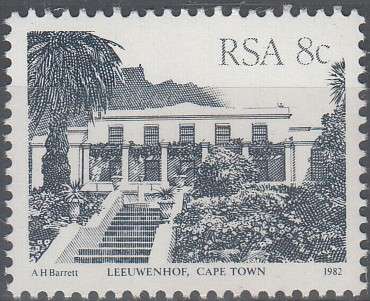 RSA 1986: 4th DEFINITIVE ISSUE 8c MNH (SACC 522b)