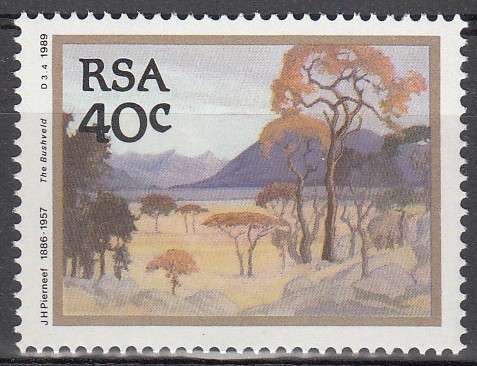 RSA 1989 PAINTINGS BY PIERNEEF 40c MNH (SACC 706)