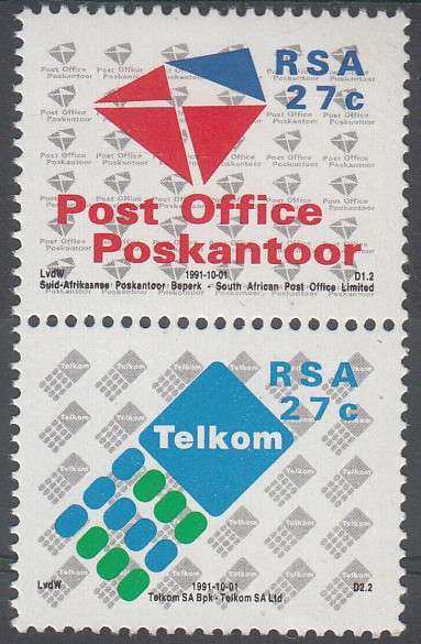RSA 1991: ESTABLIHSMENT OF POST OFFICE AND TELKOM MNH (SACC 751-752)