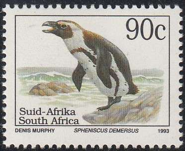 RSA 1997 6th DEFINITIVE ISSUE ENDANGERED FAUNA 90c MNH (SACC 838)