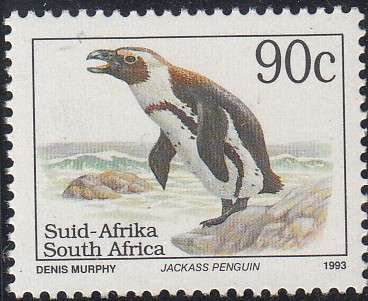 RSA 1997 6th DEFINITIVE ISSUE ENDANGERED FAUNA 90c MNH (SACC 838a)