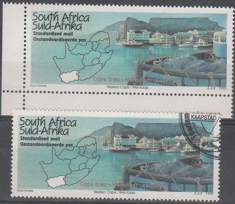 RSA 1995: WESTERN PROVINCE MNH + CTO (SACC 895)