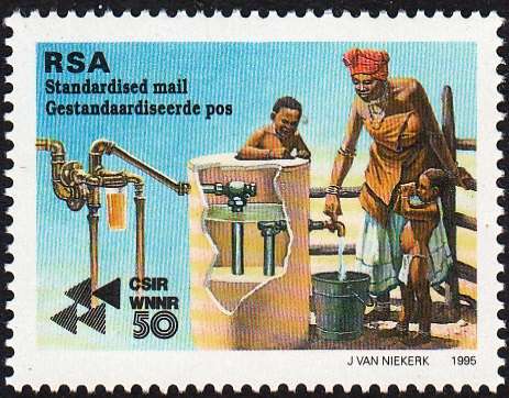 RSA  1995: 50 YEARS OF C.S.I.R. MNH (SACC 902)