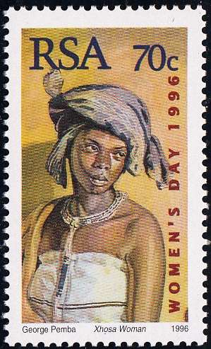 RSA 1996 NATIONAL WOMENS DAY MNH (SACC 974)