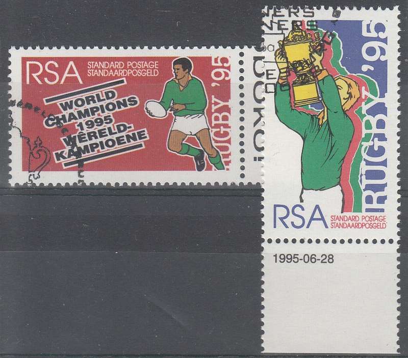 RSA  1995: SA RUGBY WORLD CHAMPIONS CTO (SACC 903/4)