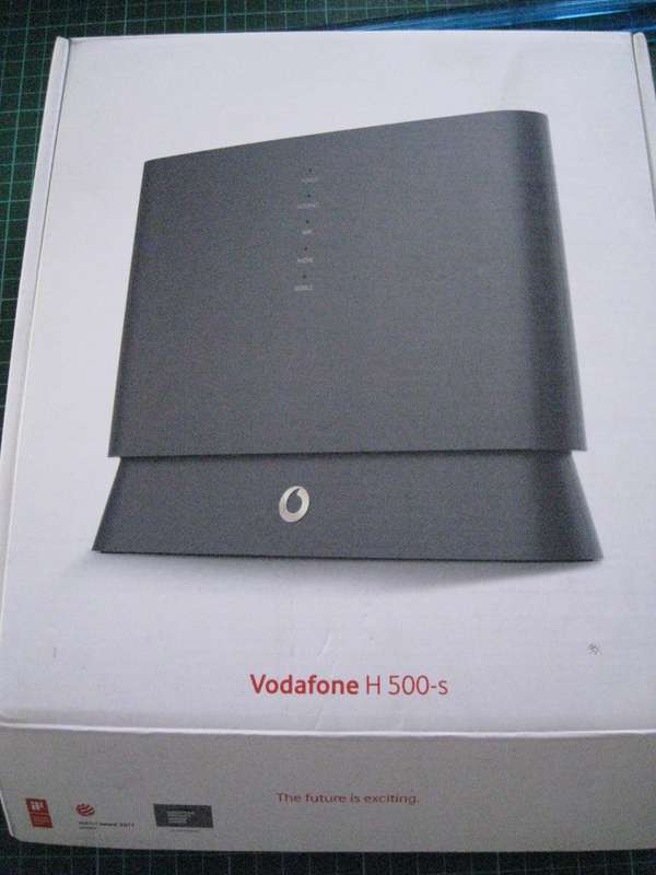 Vodafone H500 S Wireless Router Hub - High Speed 802.11Ac, Wifi Connection Wi-Fi Dual Band 2.4-5GHZ