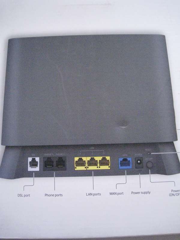 Vodafone H500 S Wireless Router Hub - High Speed 802.11Ac, Wifi Connection Wi-Fi Dual Band 2.4-5GHZ