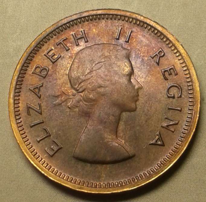 Nice 1955 union 1/4 Penny in proof
