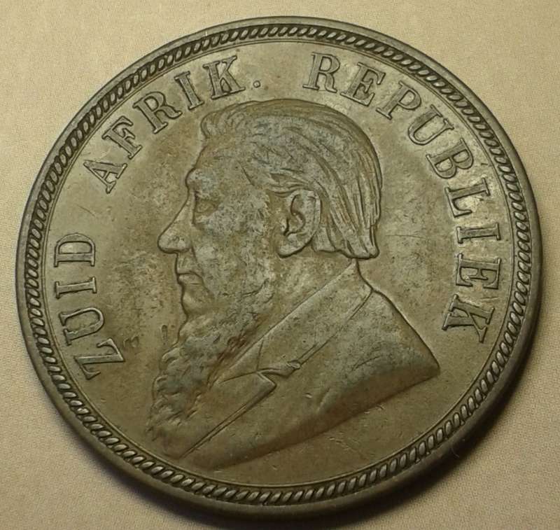 1892 ZAR Kruger Penny