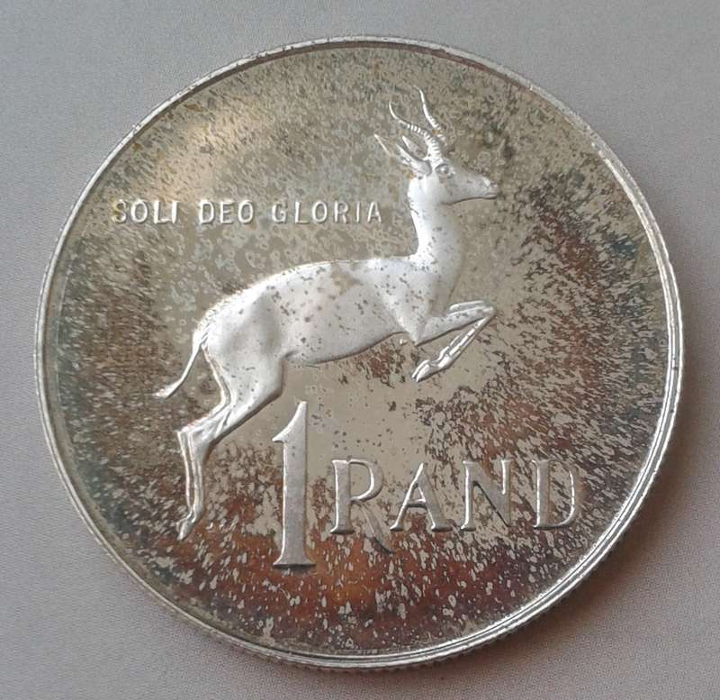 1978 Republic proof silver R1 with nice toning
