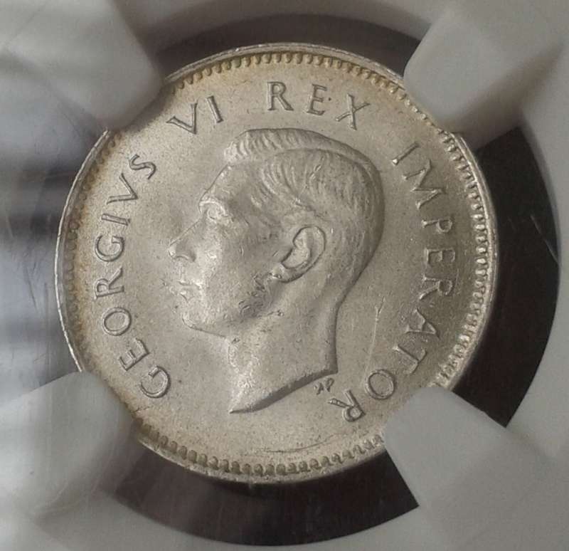 1946 Union silver tickey NGC MS61