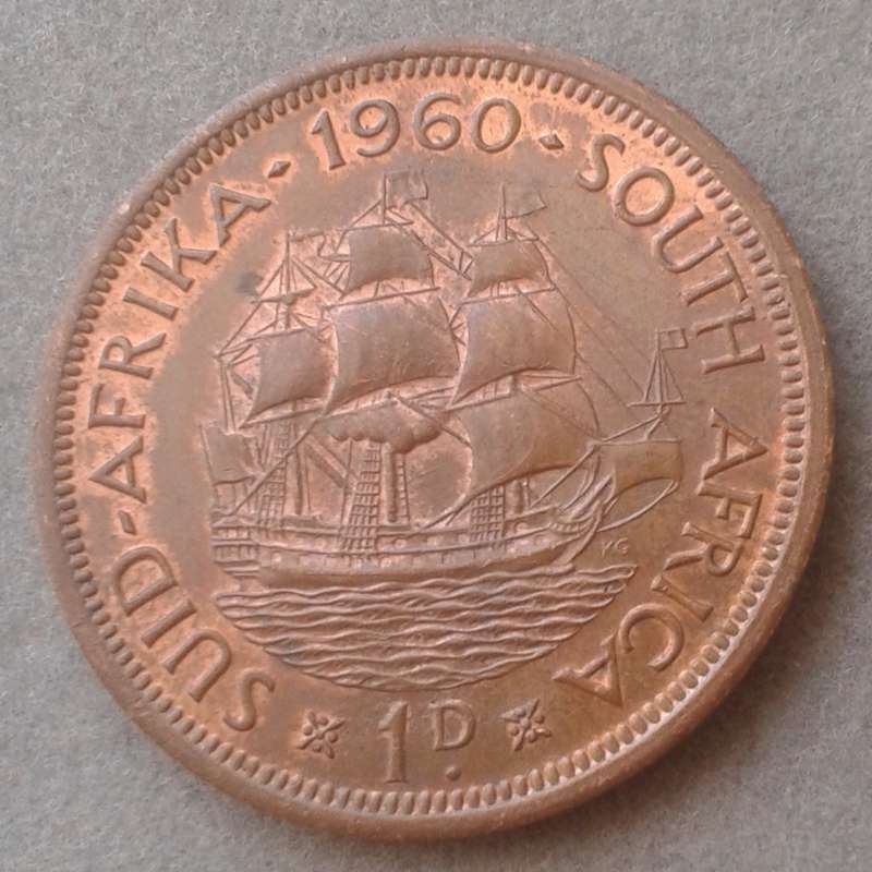Nice 1960 uncirculated union penny