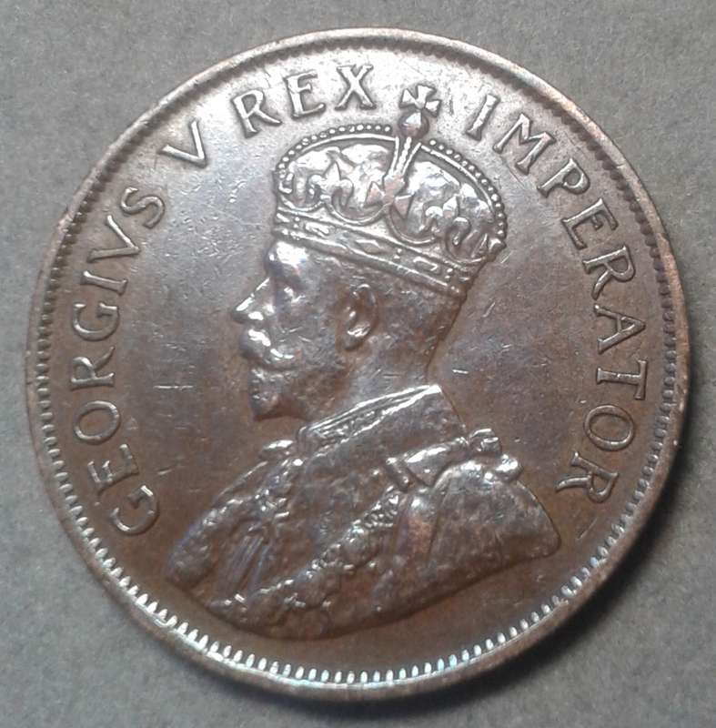 1929 Union penny with XF+ details