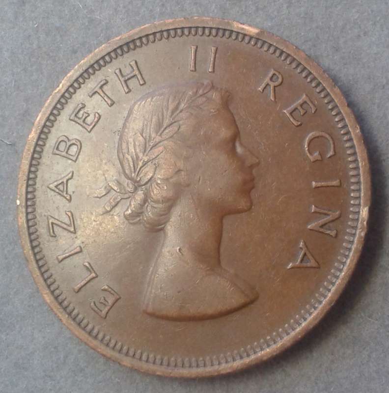 1955 Union penny